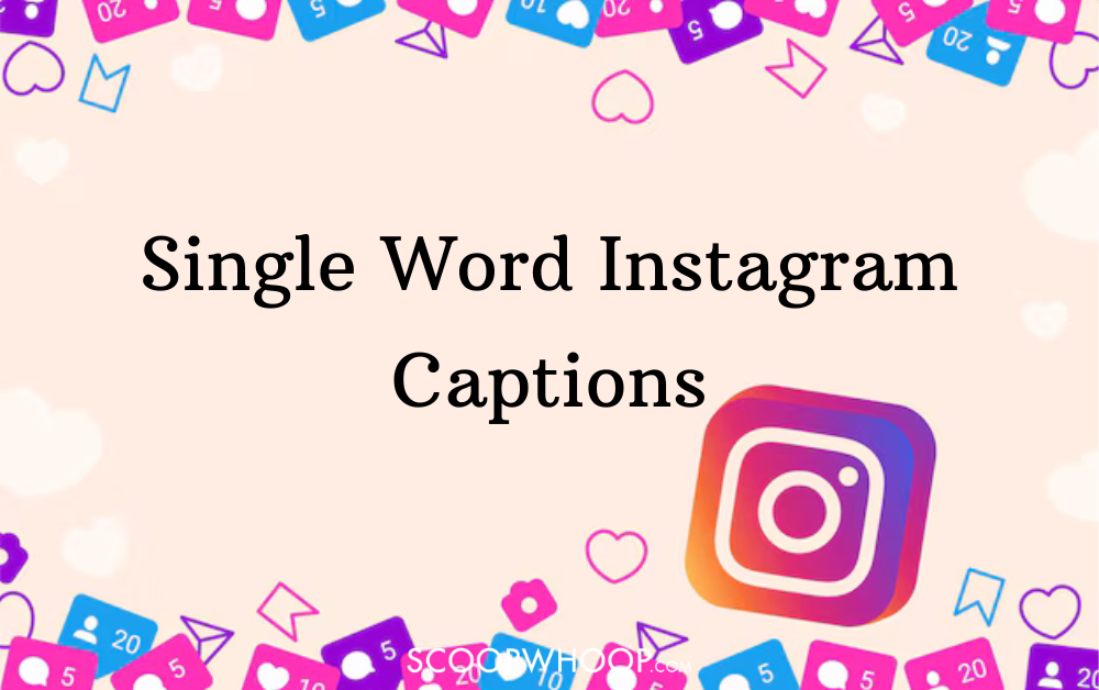 single word instagram captions