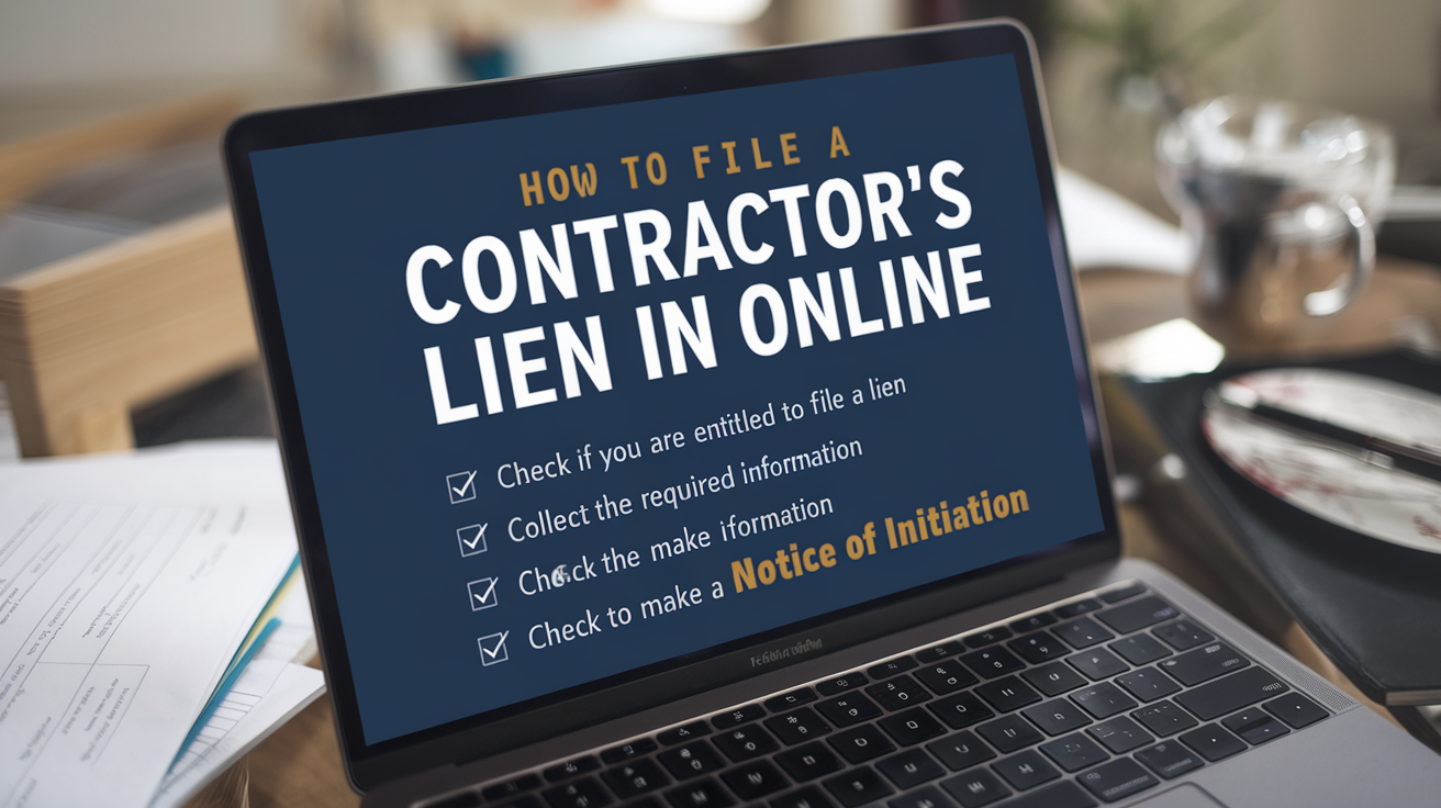 file a contractor's lien in clarkesville ga online