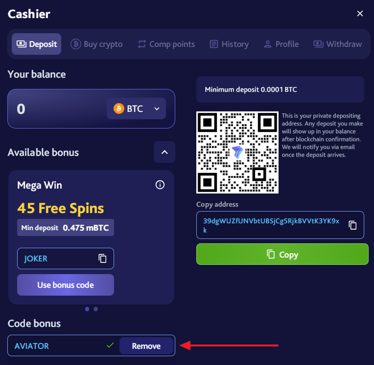 7bit casino deposit bonus aviator promo code