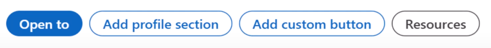 The image is displaying custom button option placement.