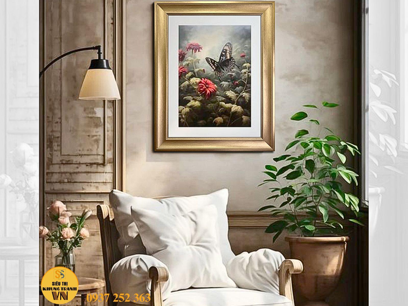 Khung tranh canvas giúp bảo vệ và tôn vinh giá trị nghệ thuật một cách hoàn hảo