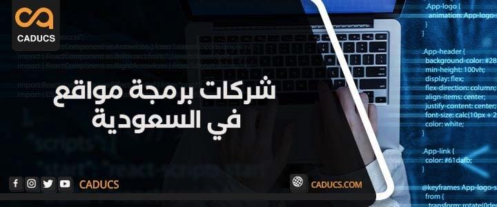 شركات برمجة مواقع في السعودية