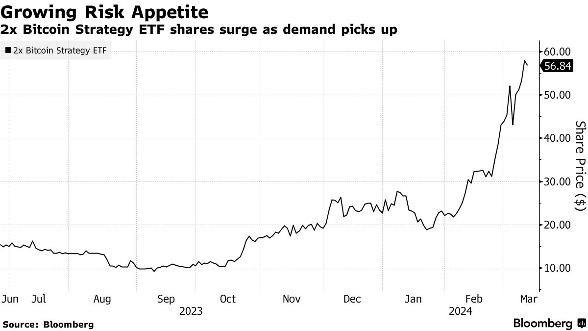 Leveraged Bitcoin ETF Investment Magnifier