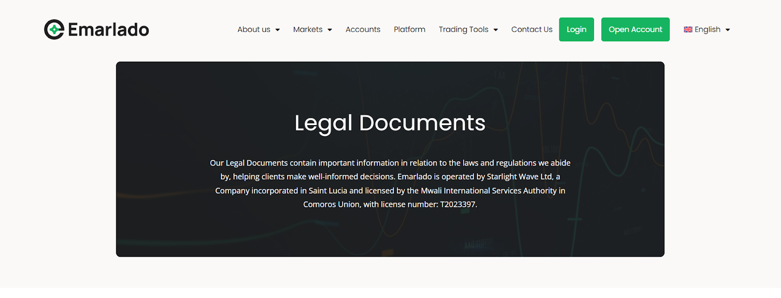 Visit Legal page for more important information