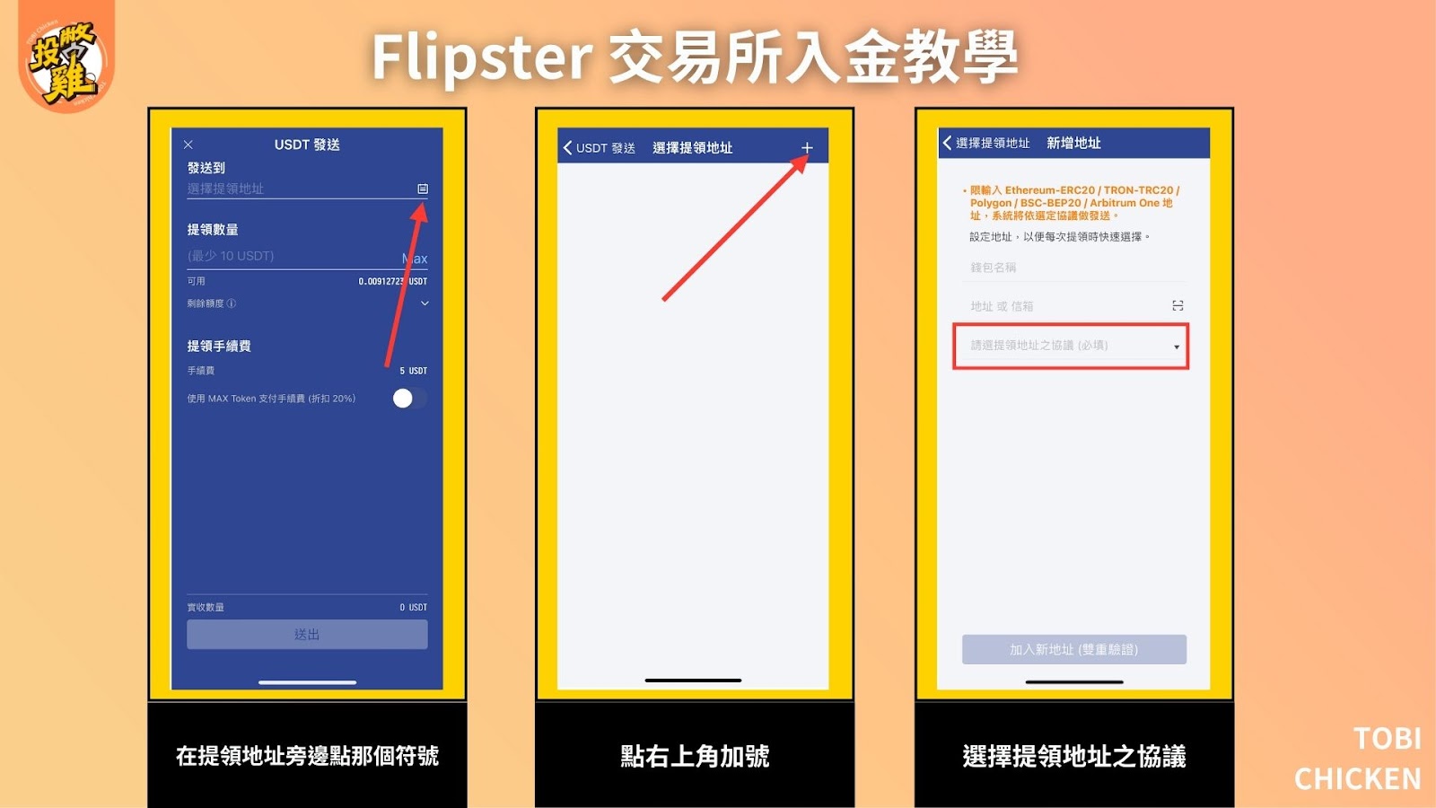 Flipster 交易所出入金教學：Flipster 出金方式詳解、Flipster 入金步驟