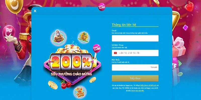 Đăng ký tài khoản và xác thực thông tin