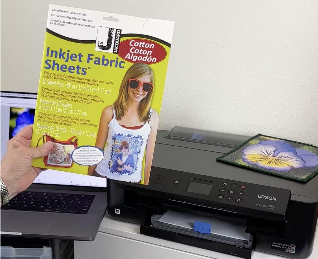 A person holding a book next to a printer

AI-generated content may be incorrect.