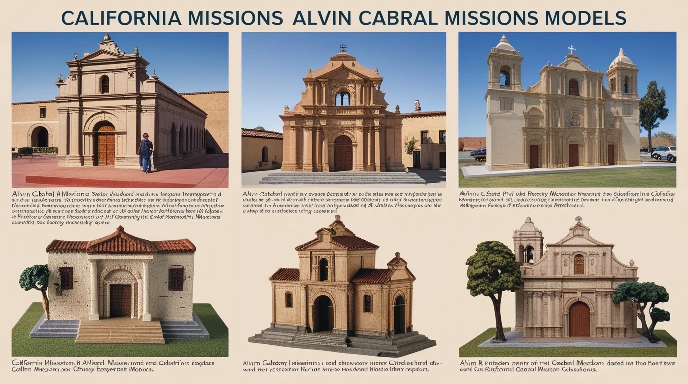 California Missions Alvin Cabral Missions Models