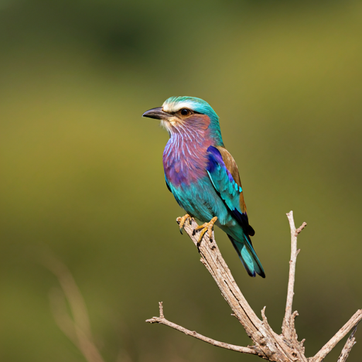  Purple Roller (Coracias naevius)