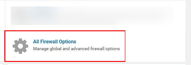 select all firewall options