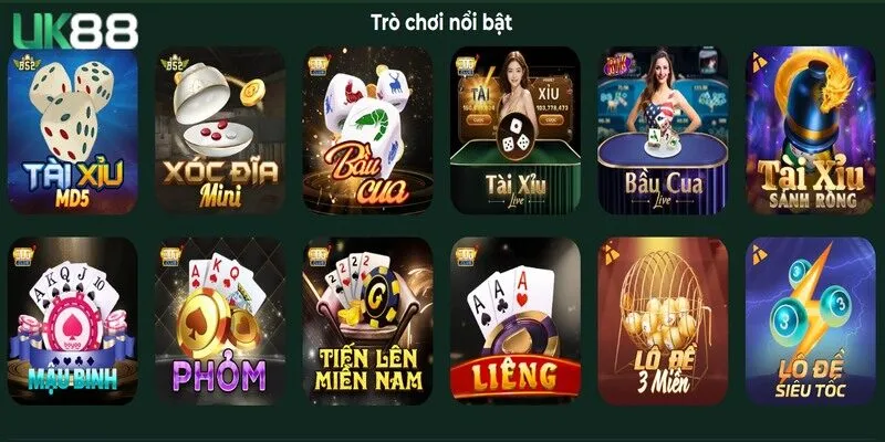 Trò chơi UK88 – Sân chơi giải trí đẳng cấp với hàng loạt ưu đãi hấp dẫn - Hình 1