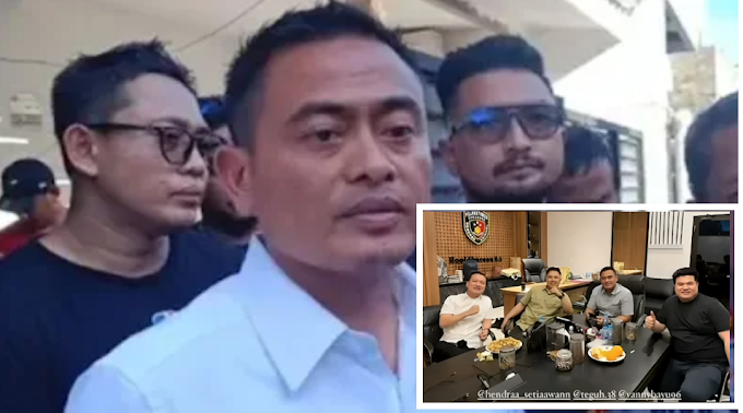 [BREAKING NEWS] Viral Foto Ivan Sugianto Bareng Kompol Teguh Setiawan usai Kontroversi Paksa Siswa Menggonggong