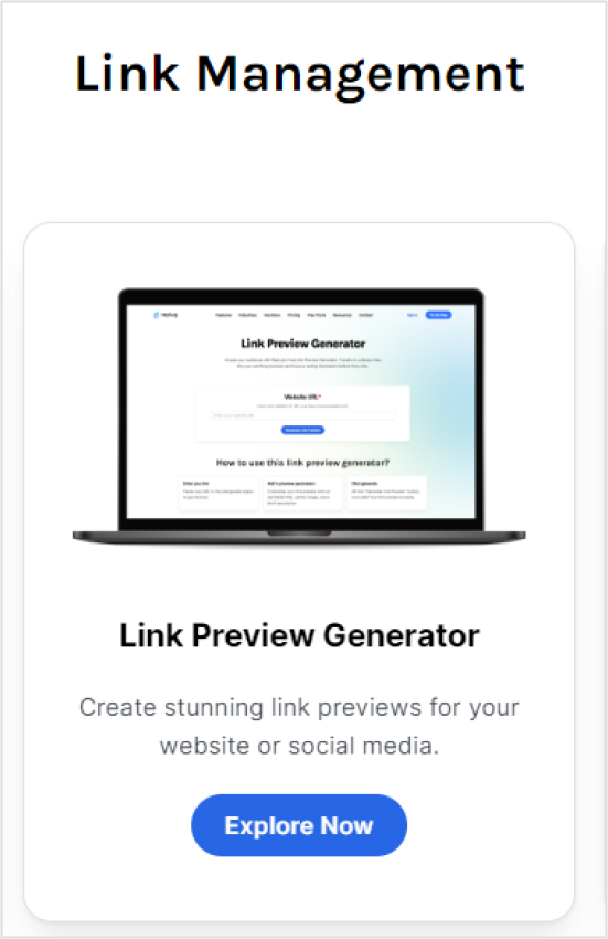 Link Preview Generator