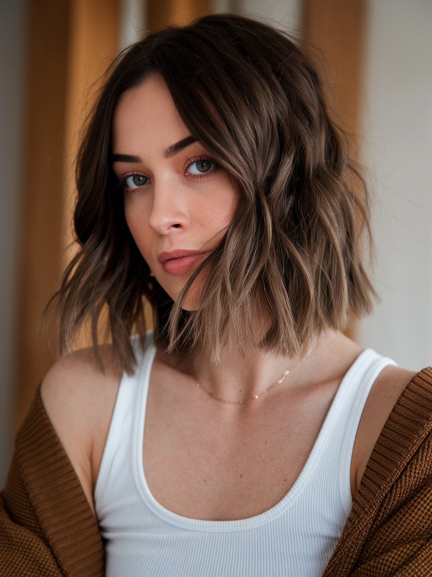 43. Choppy Layered Bob