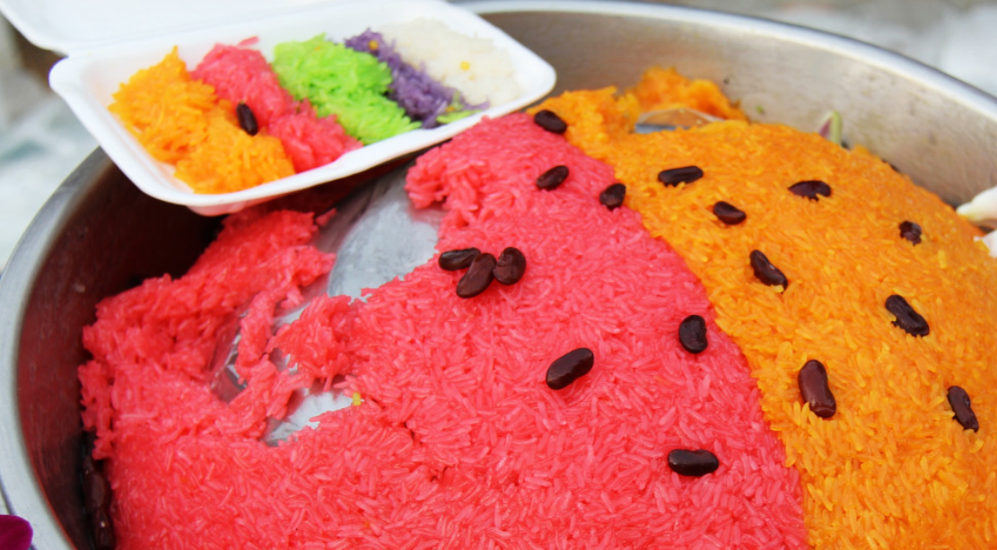 Coloured rice in Ha Giang loop