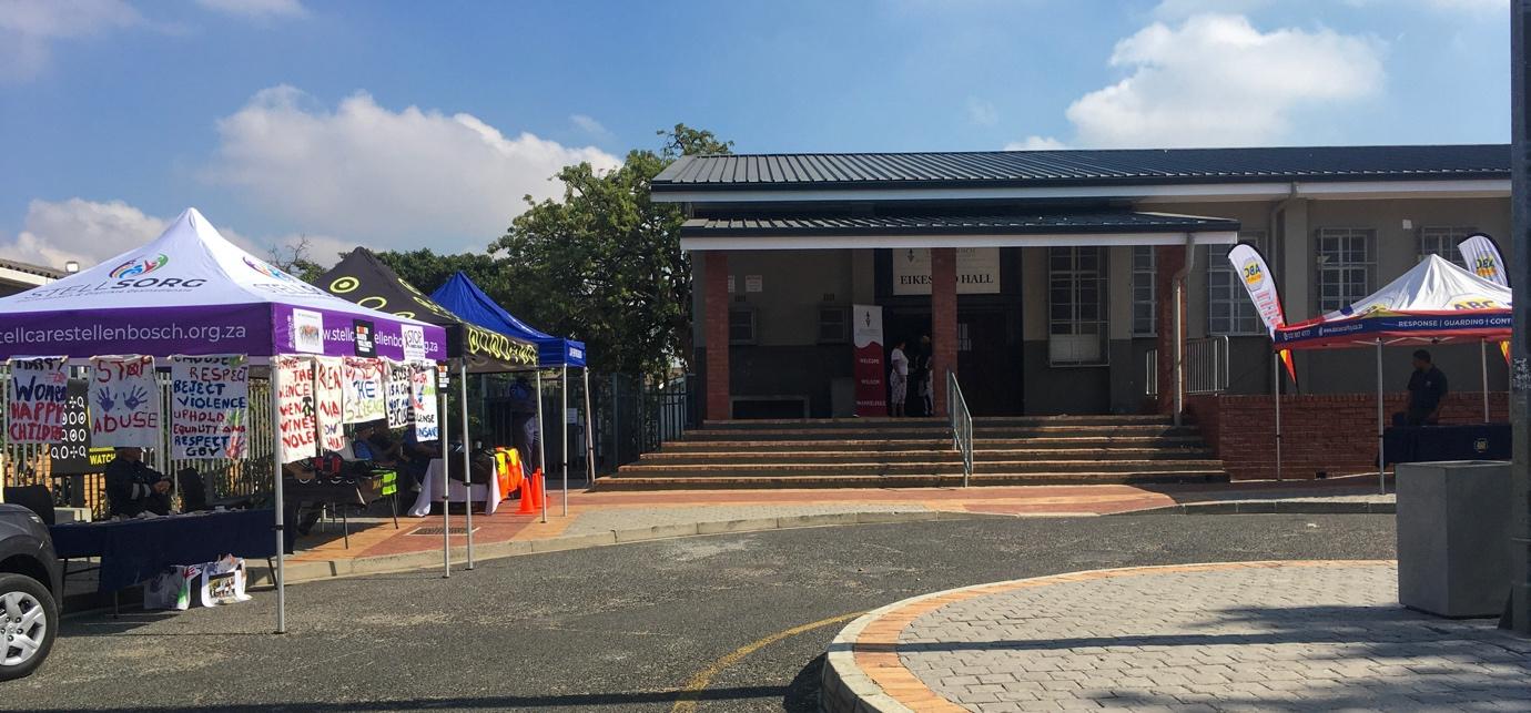 Eikestad Hall, the venue for the launch of the Cloetesville Safety project.