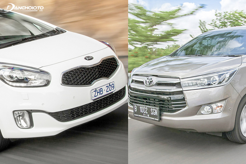 Kia Rondo 2016 và Toyota Innova 2016