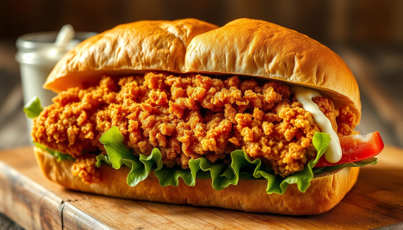 crispy chicken sandwich