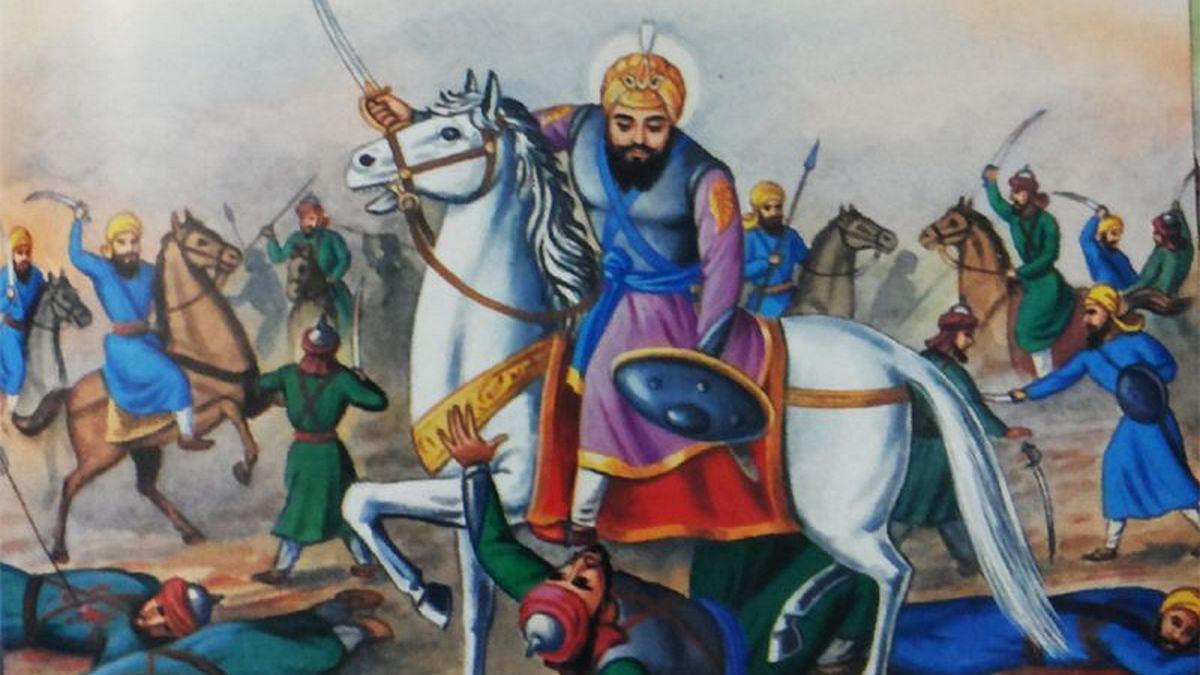 Guru Hargobind — the sixth guru, credited for spearheading militarisation  of Sikhs