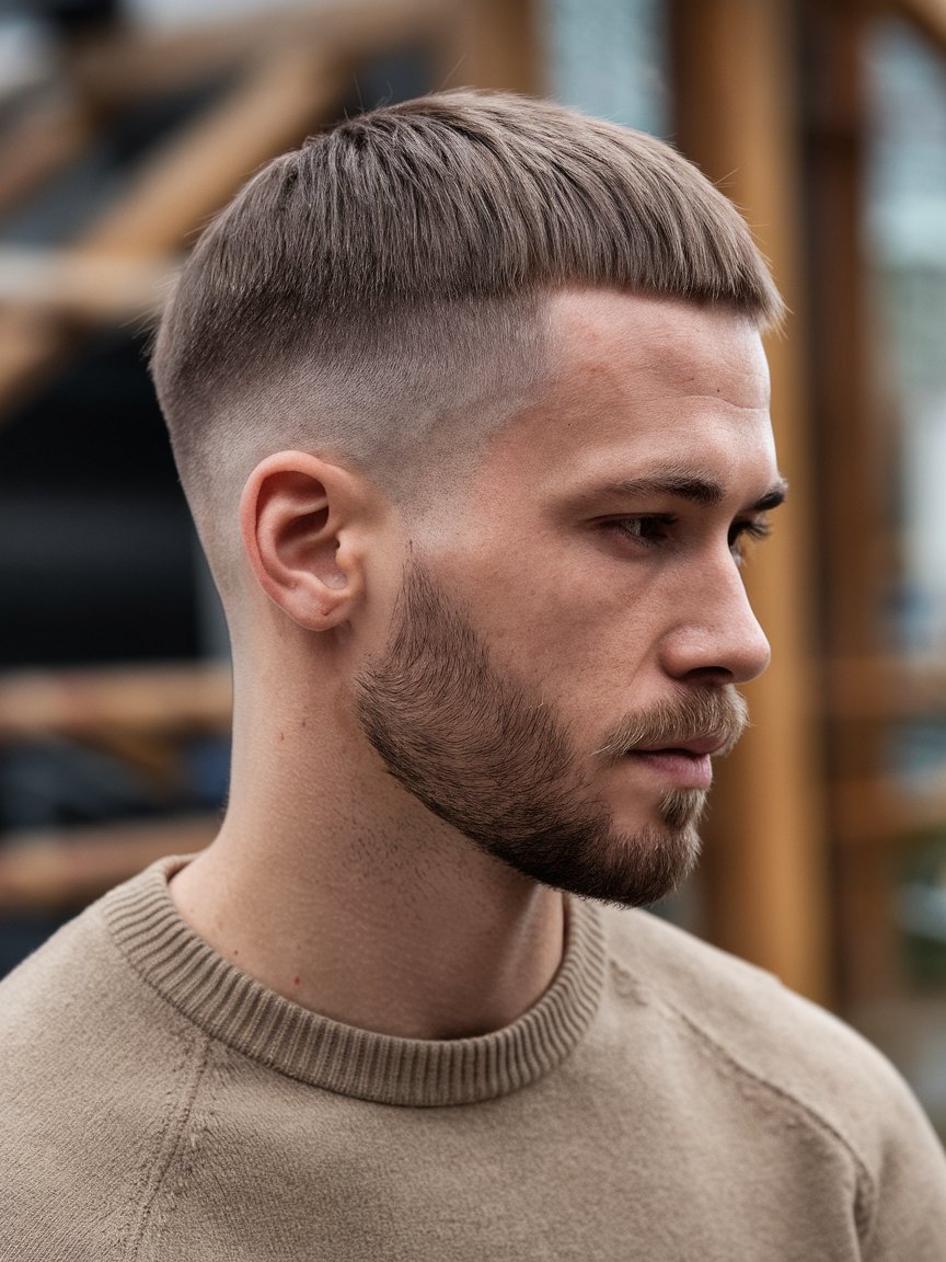 8. Classic Tapered Crew Cut