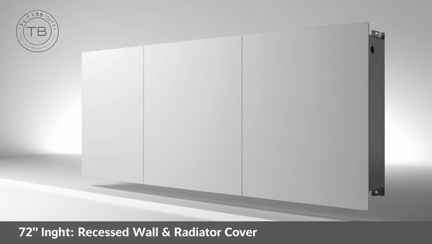 recessed walll radiator cover 72x25