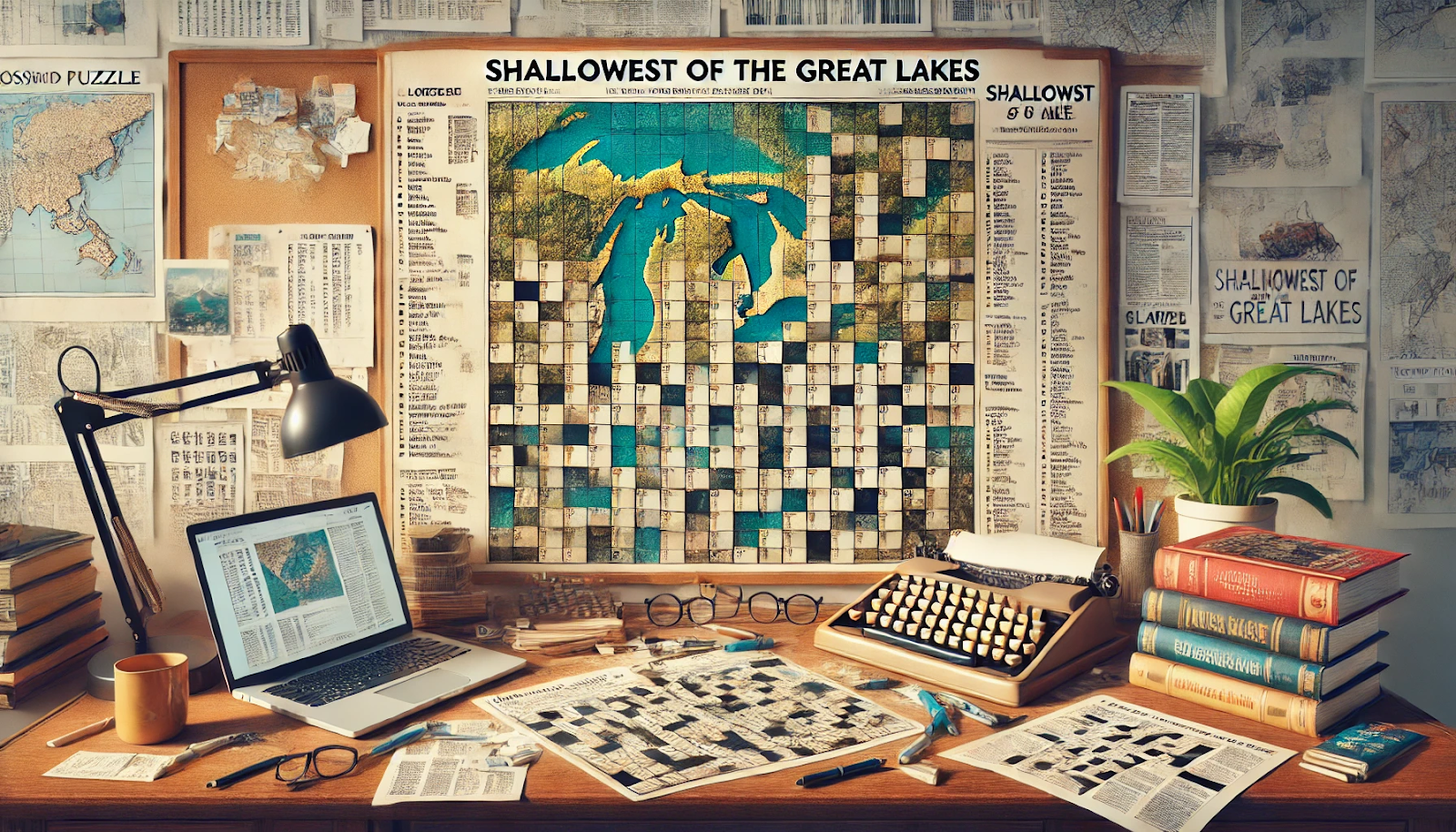 Shallowest of the Great Lakes NYT