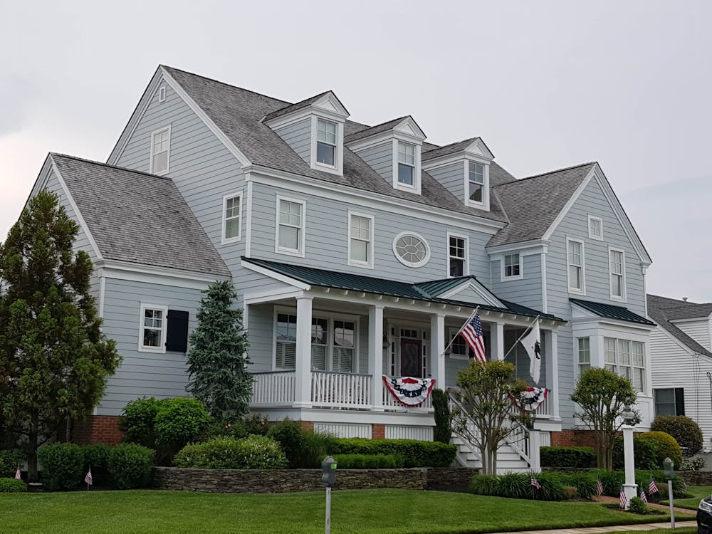 house exterior Soft Gray