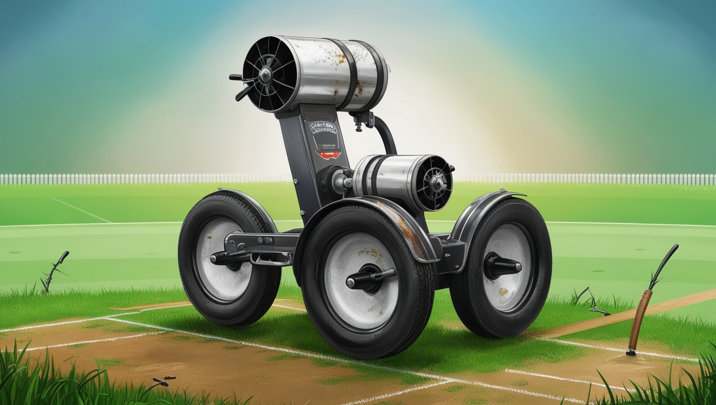 cricket bowling machine
