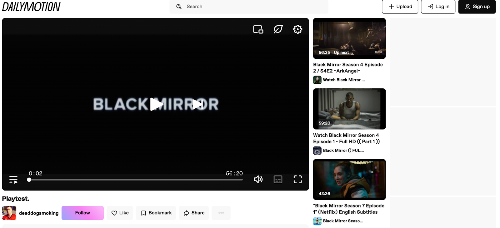 Black Mirror on Dailymotion