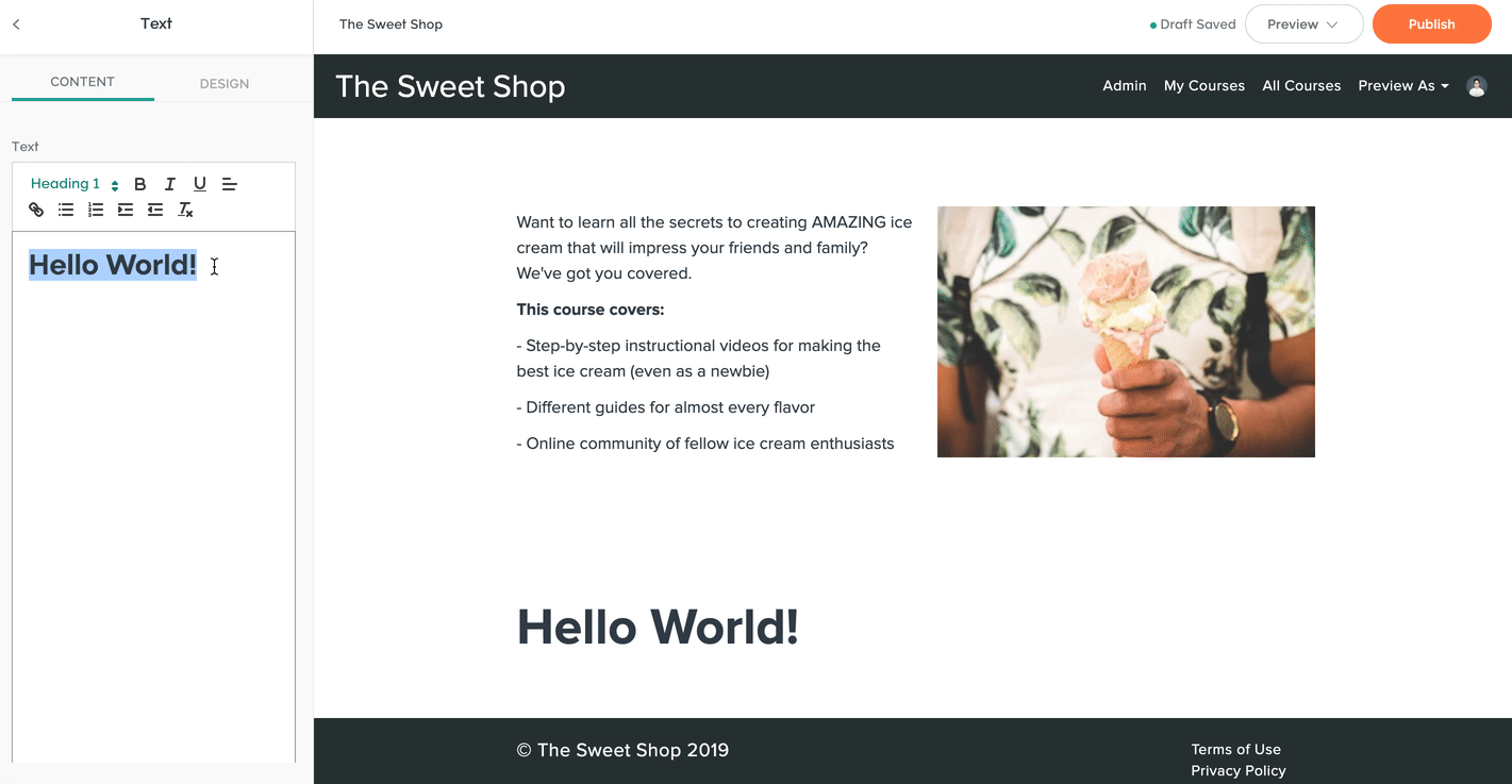 Create Website