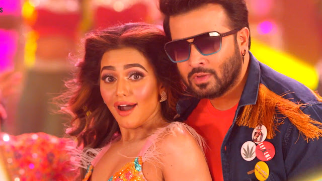 Nusrat Faria and Shakib Khan in Shahenshah movie”