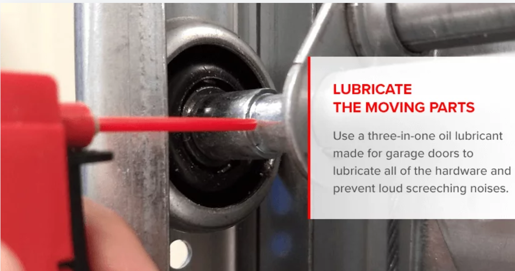 Lubricating Garage Door Parts