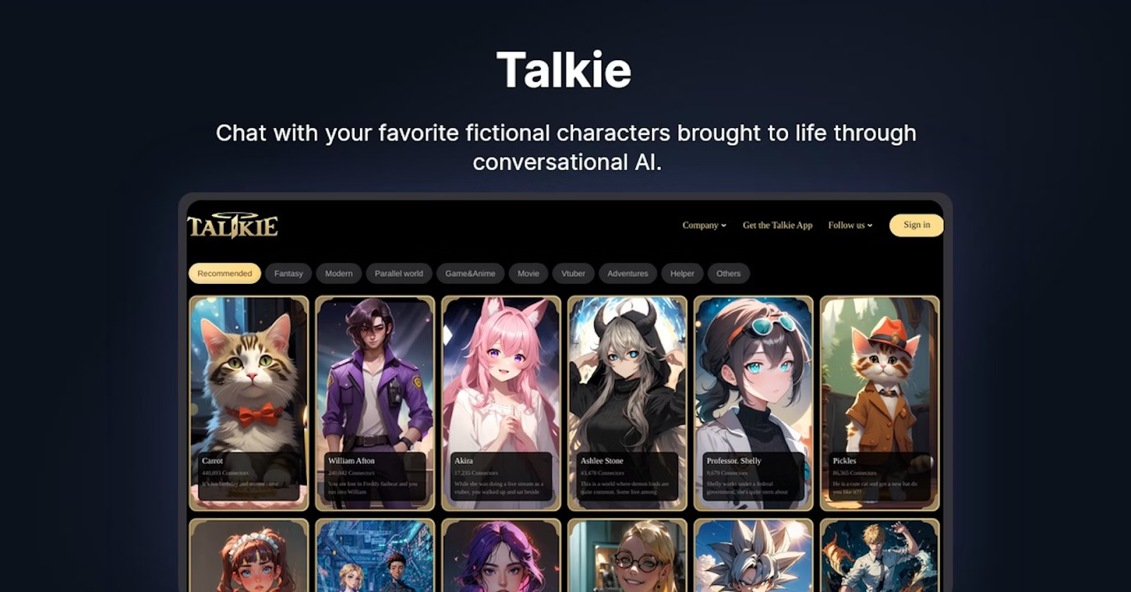 Talkie AI - Free Soulful Sun Wukong Character AI Chatbot