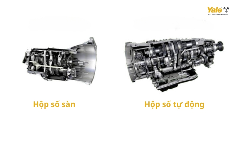 Các loại hộp số xe nâng hiện nay