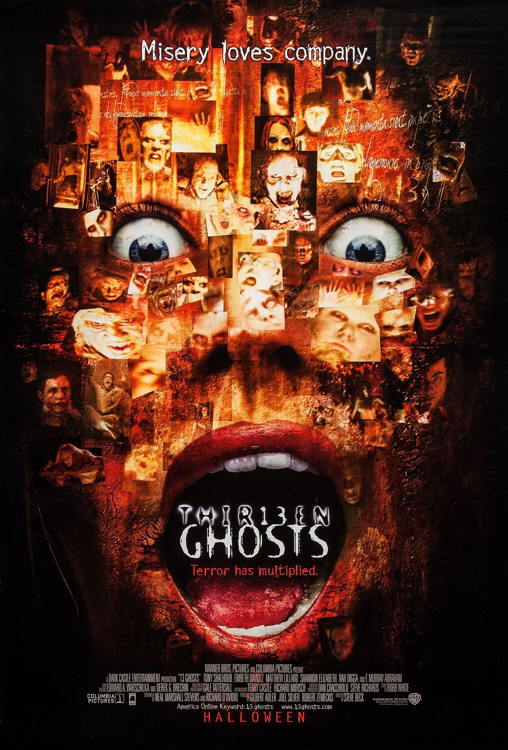 Thir13en Ghosts- best fantasy horror movies