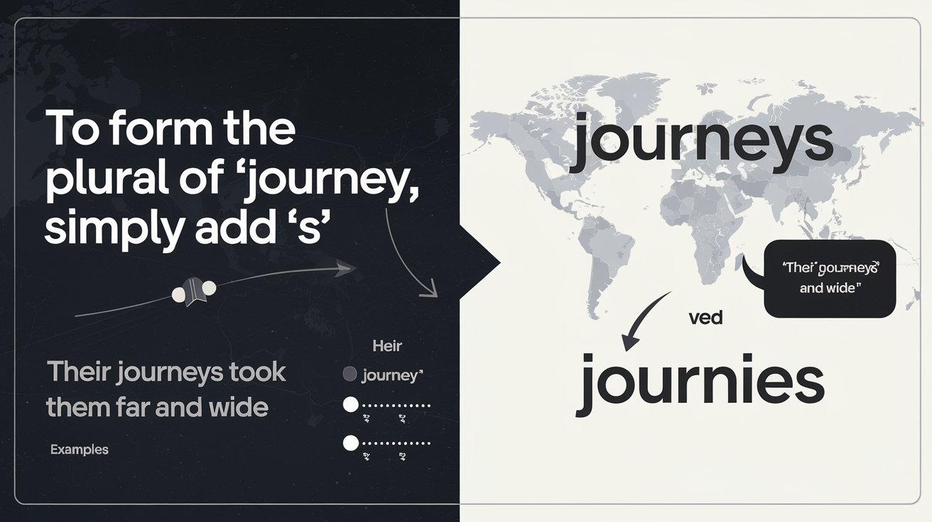 Is 'Journies' or 'Journeys' the Plural Spelling of Journey?