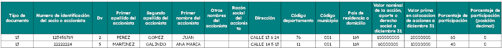 Formato 1010 de Colombia
