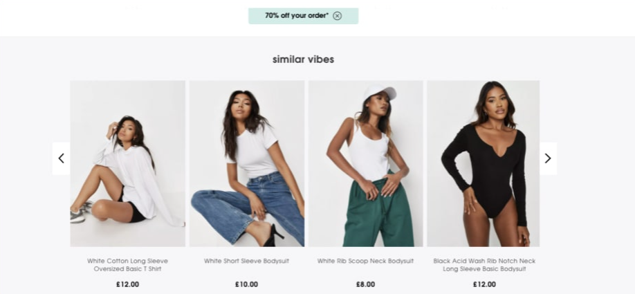 Missguided recommendation strategy