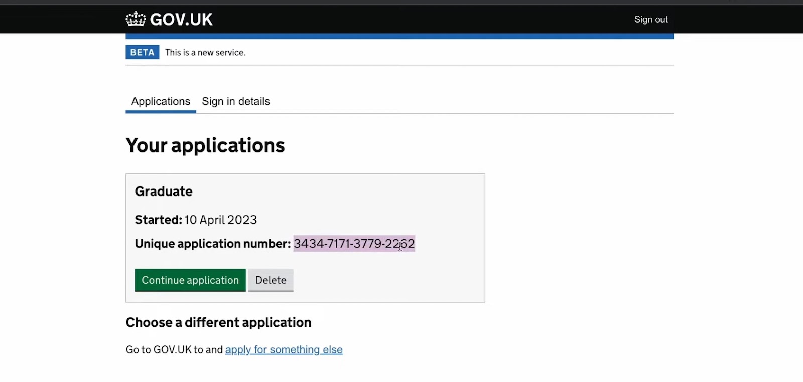 Universal Application Number (UAN) is provided when you’ve created a visa account. This helps individuals track their application progress.