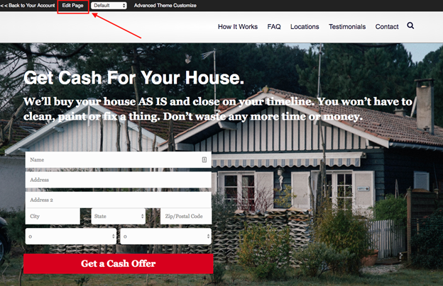 REI Blackbook website builder
