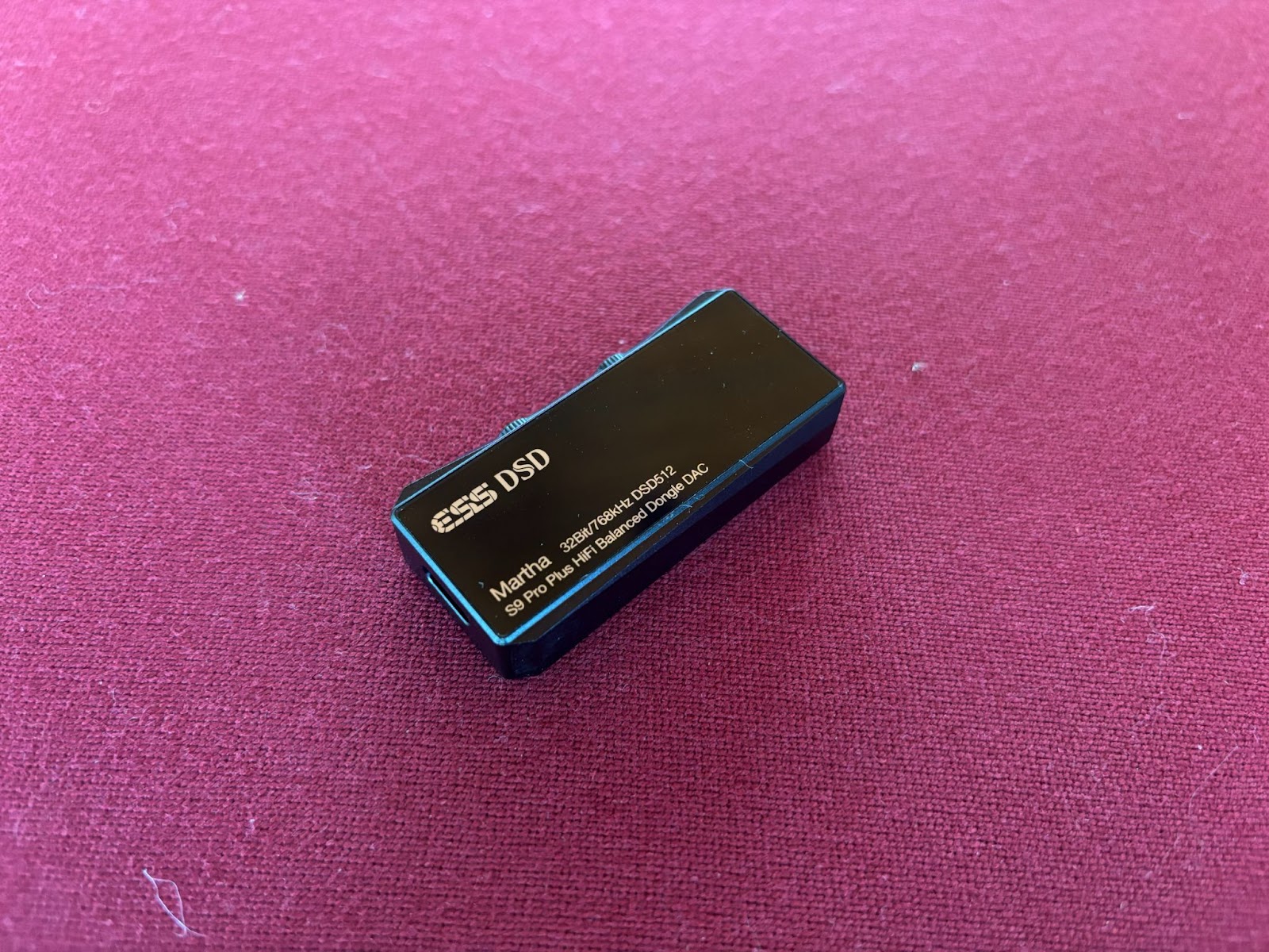 Hidizs S9 Pro Plus “Martha” in black color.