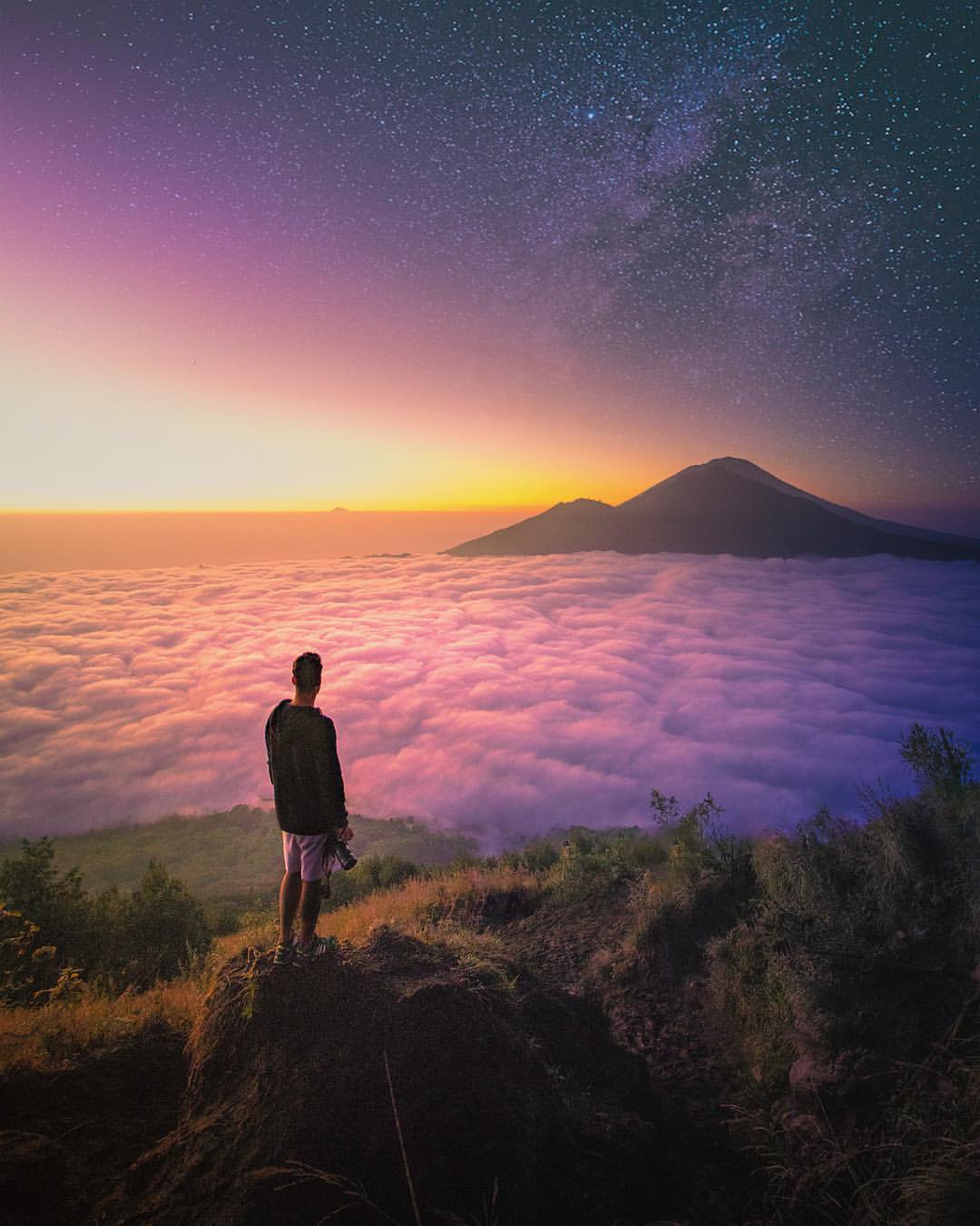 Summit of Mount Batur for Sunrise