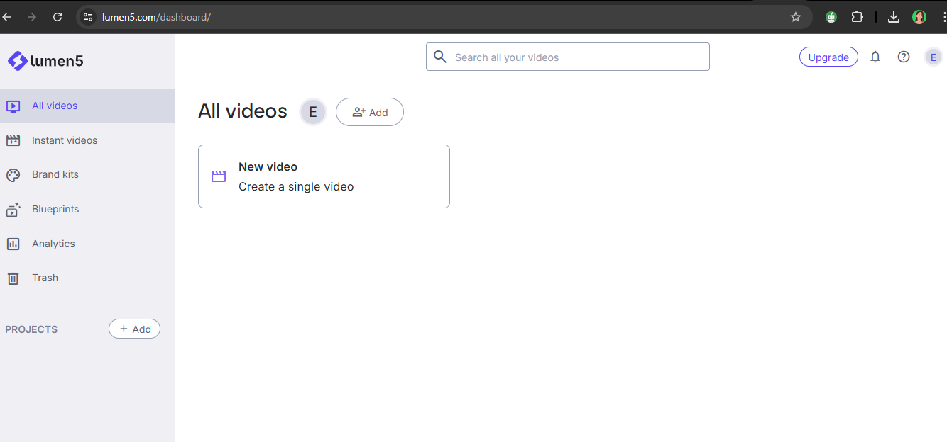 Creación de proyecto