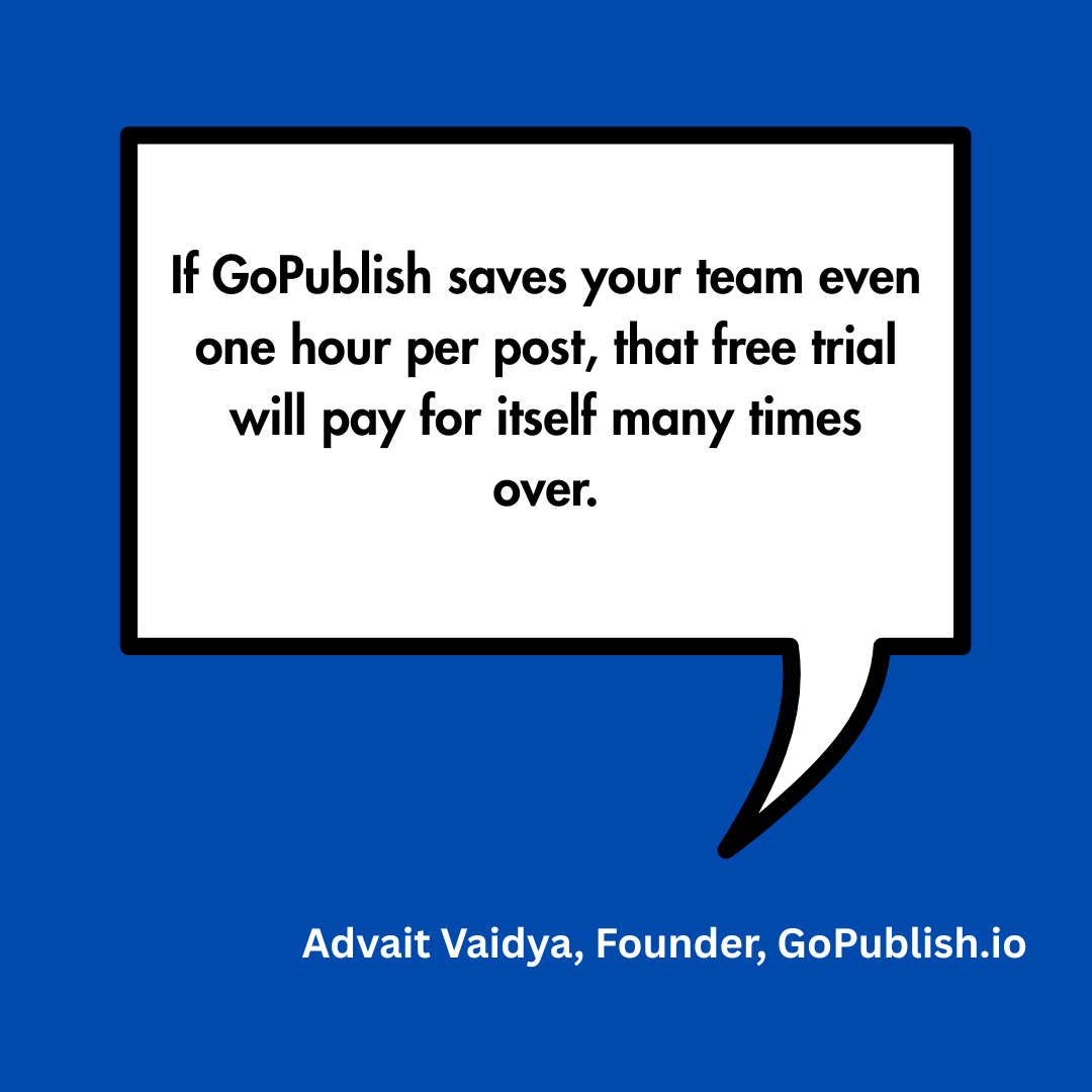Quote by Advait Vaidya about free trial