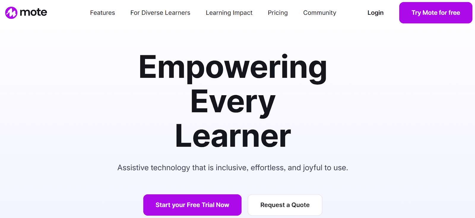 Mote's website