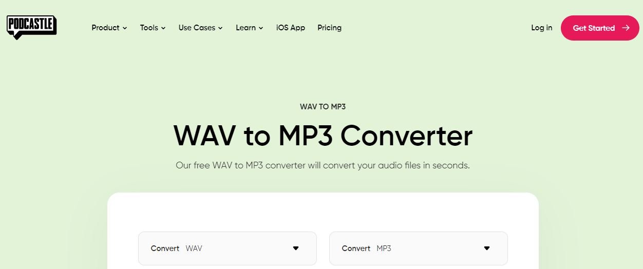 Podcastle mp3 converter