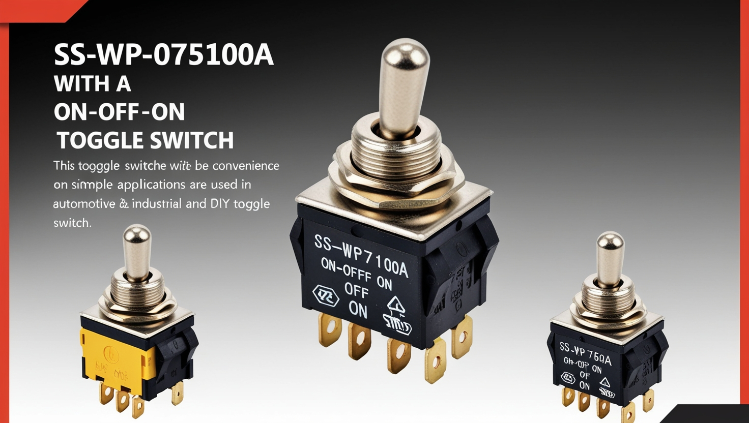  SS-WP-075100A with a On Off On Toggle Switch: An In-Depth Guide