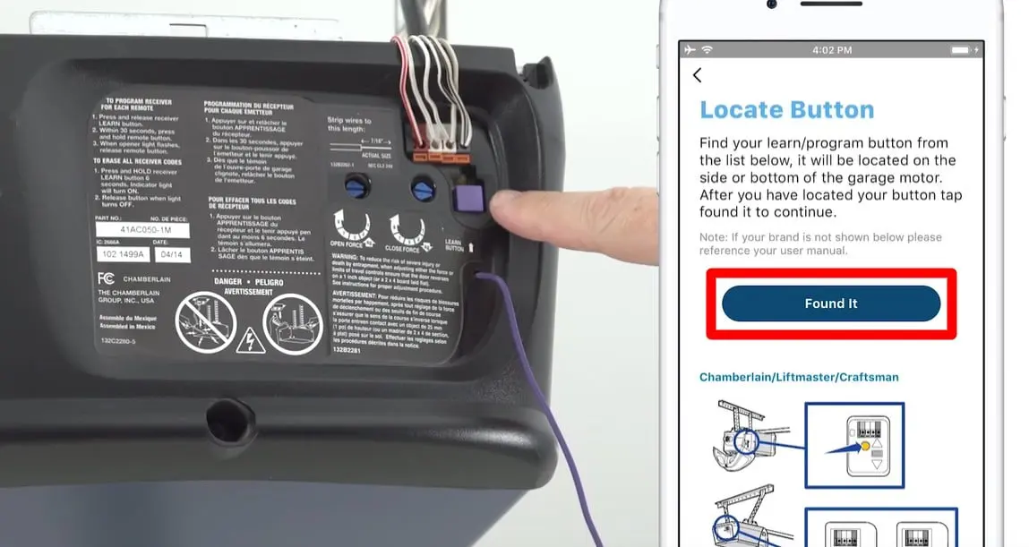 how to program garage door opener