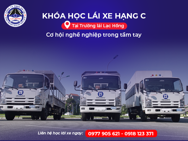 khoa hoc lai xe hang C truong lai Lac Hong