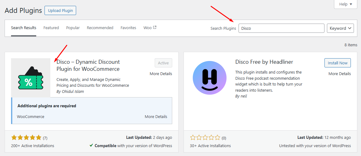 install Disco